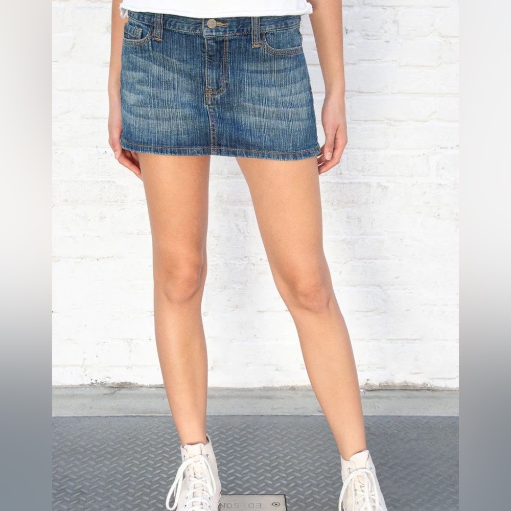 Brandy Melville Malia Denim Mini Skirt XS/S